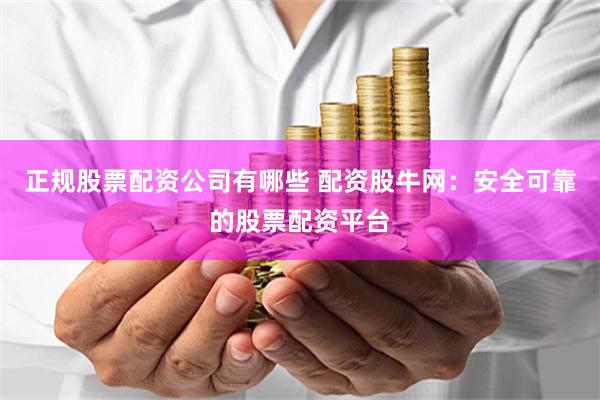 正规股票配资公司有哪些 配资股牛网：安全可靠的股票配资平台